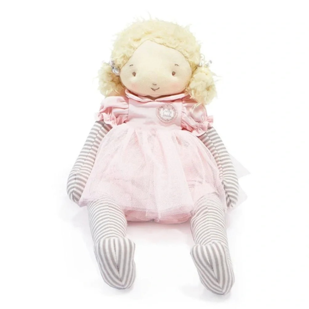 Bunnies by the Bay Elsie Doll in Blond‎ First Baby Soft Comfort Lovie Lovey